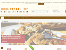 Tablet Screenshot of pastashop24.de